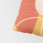 Minimal Colorful Abstract Shapes 7 Pillow Sham Gallery Image 4