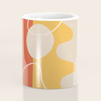 Minimal Colorful Abstract Shapes 7 Coffee Mug Gallery Image 4