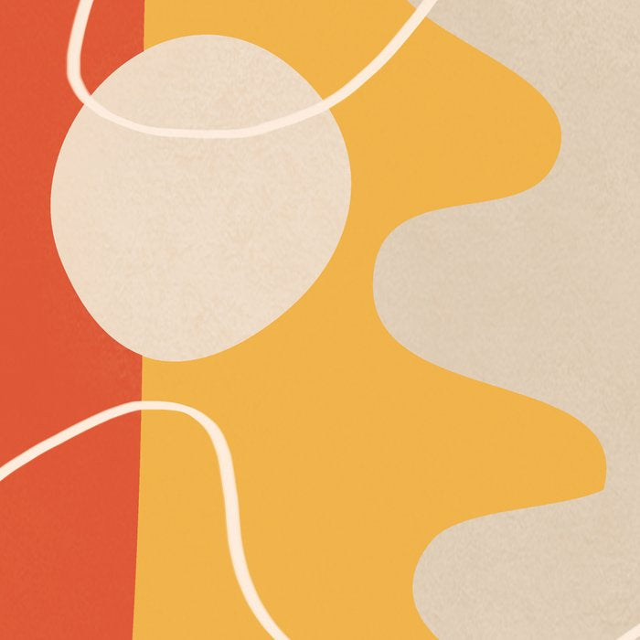 Minimal Colorful Abstract Shapes 7 Coffee Mug Gallery Image 2