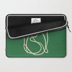 Abstract Line Art Cat 10 Laptop Sleeve Gallery Image 2