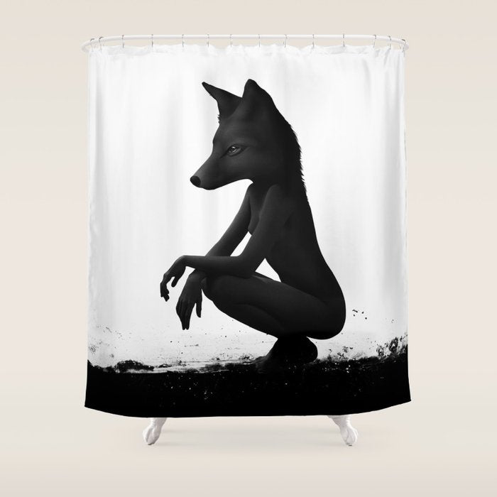 The Silent Wild Shower Curtain Gallery Image 1