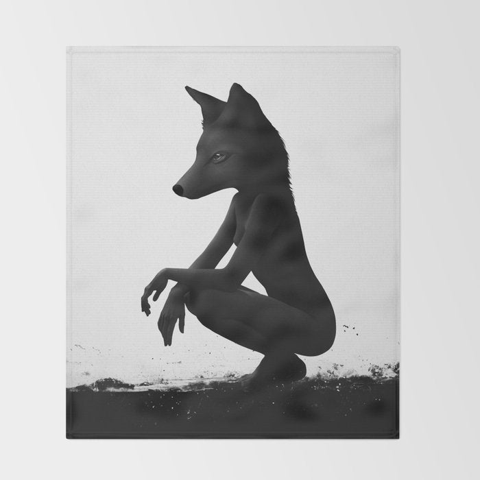 The Silent Wild Throw Blanket Gallery Image 2