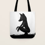 The Silent Wild Tote Bag Gallery Image 1