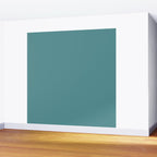 Tropical Teal Solid Color Wall Mural Gallery Image 2
