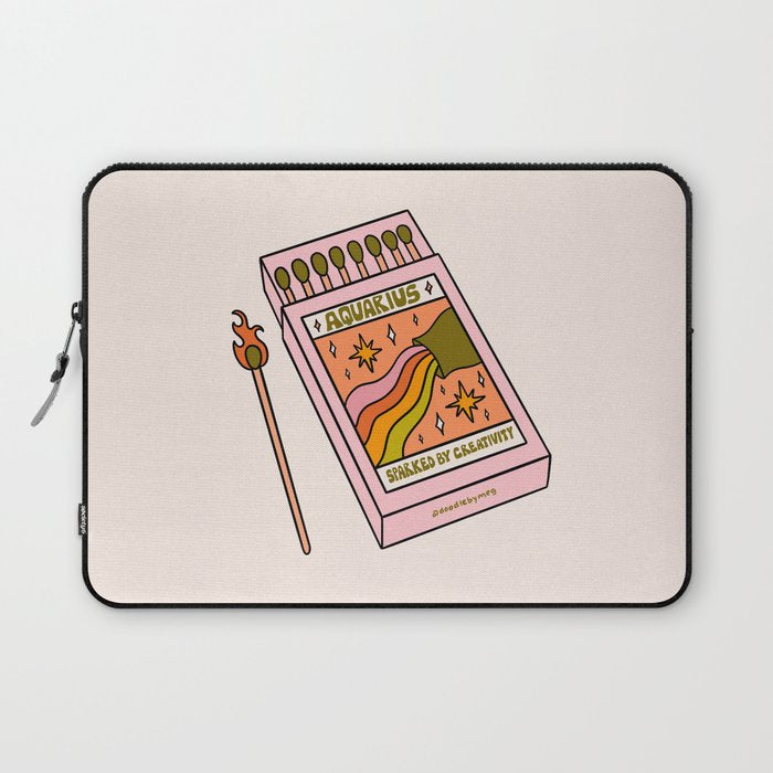 Aquarius Matchbox Laptop Sleeve
