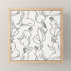 HERA LIGHT LINEN Mini Art Print Gallery Image 1