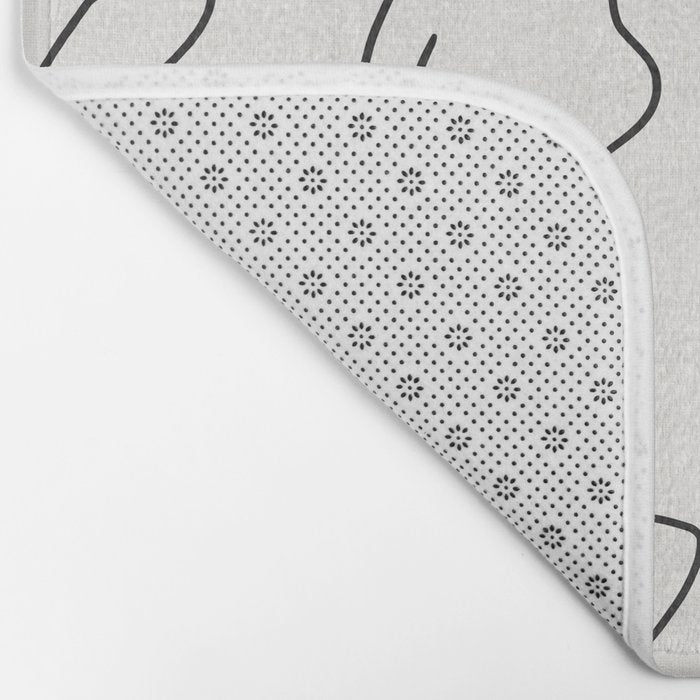 HERA LIGHT LINEN Bath Mat Gallery Image 2