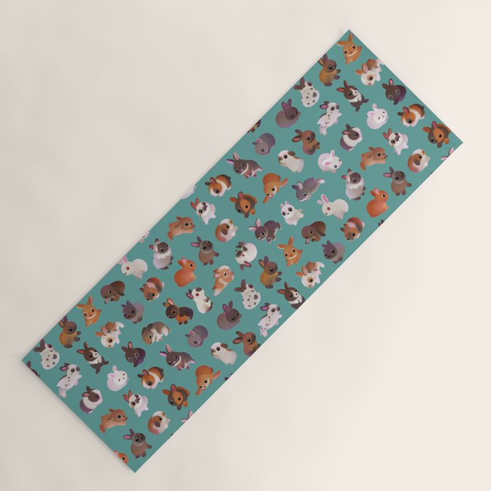 Bunny day Yoga Mat Gallery Image 1