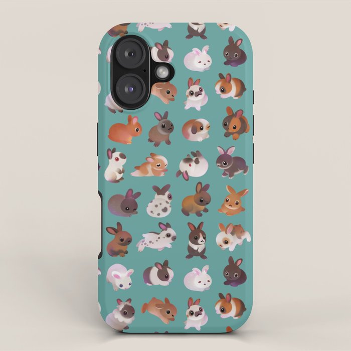 Bunny day iPhone Case Gallery Image 1