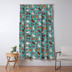 Bunny day Window Curtain Gallery Image 5