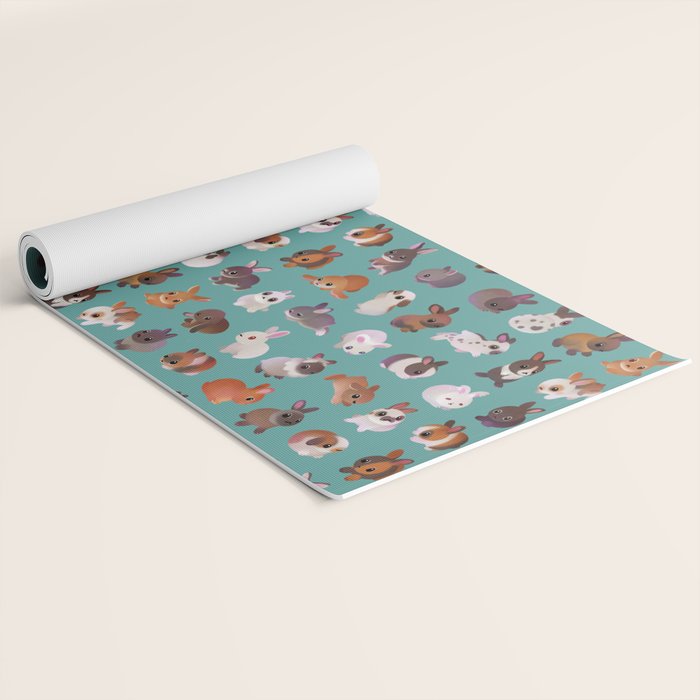 Bunny day Yoga Mat Gallery Image 2