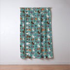 Bunny day Window Curtain Gallery Image 3