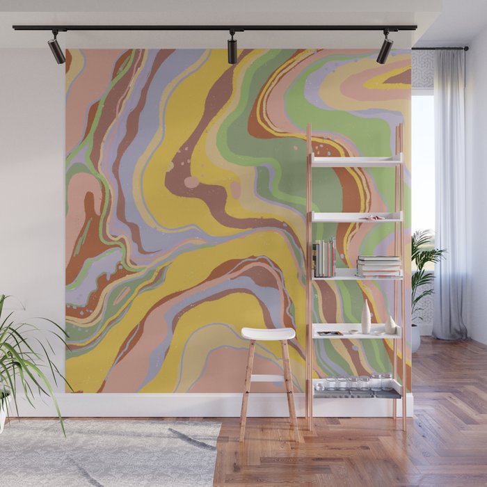 Marble abstraction IV Wall Mural Gallery Image 1