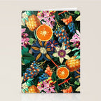 Tropical Orange Garden Stationery Card Gallery Image 2
