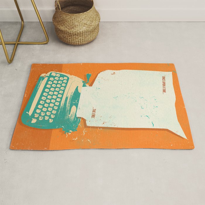 VINTAGE TYPEWRITER Rug Gallery Image 1