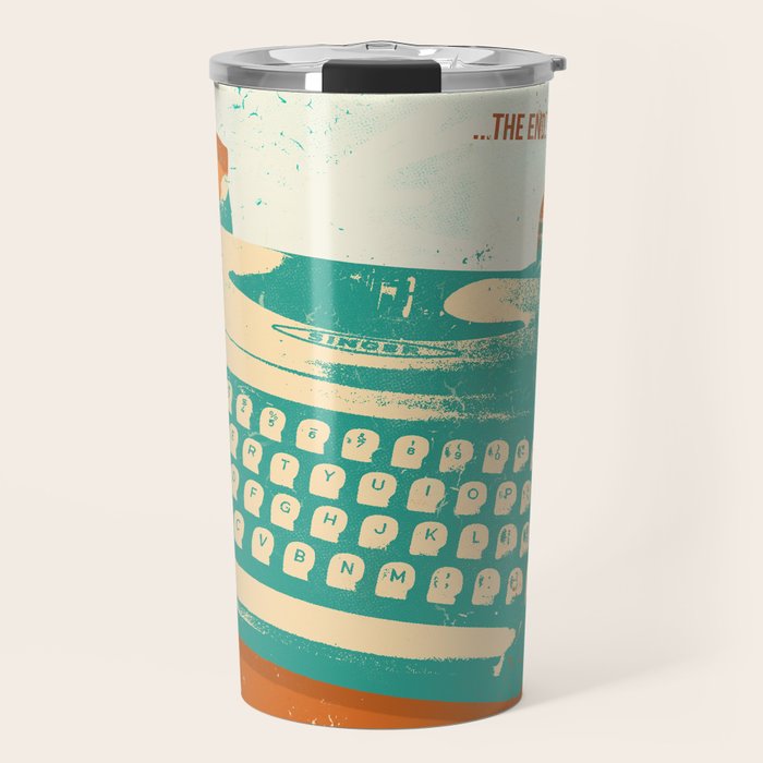 VINTAGE TYPEWRITER Travel Mug Gallery Image 1