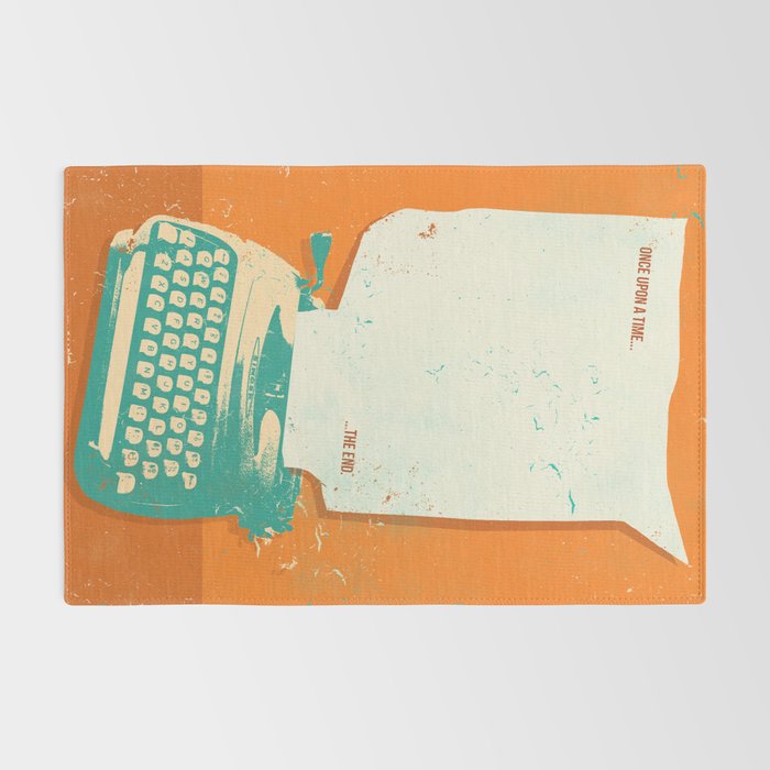 VINTAGE TYPEWRITER Rug Gallery Image 2