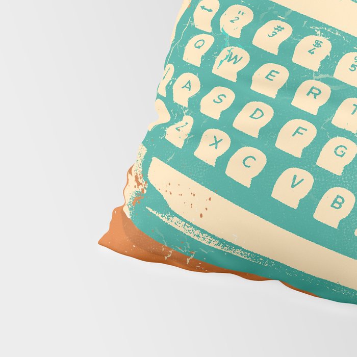 VINTAGE TYPEWRITER Pillow Sham Gallery Image 4