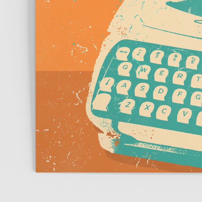VINTAGE TYPEWRITER Poster Gallery Image 3