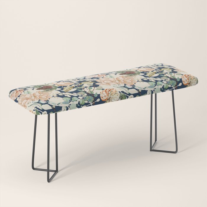 Lush colorful exotic garden D Bench Gallery Image 1