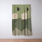 Abstract Geometric 6 Window Curtain Gallery Image 3
