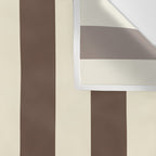Stripes of Brown and Cream Wall Tapestry Gallery Image 3