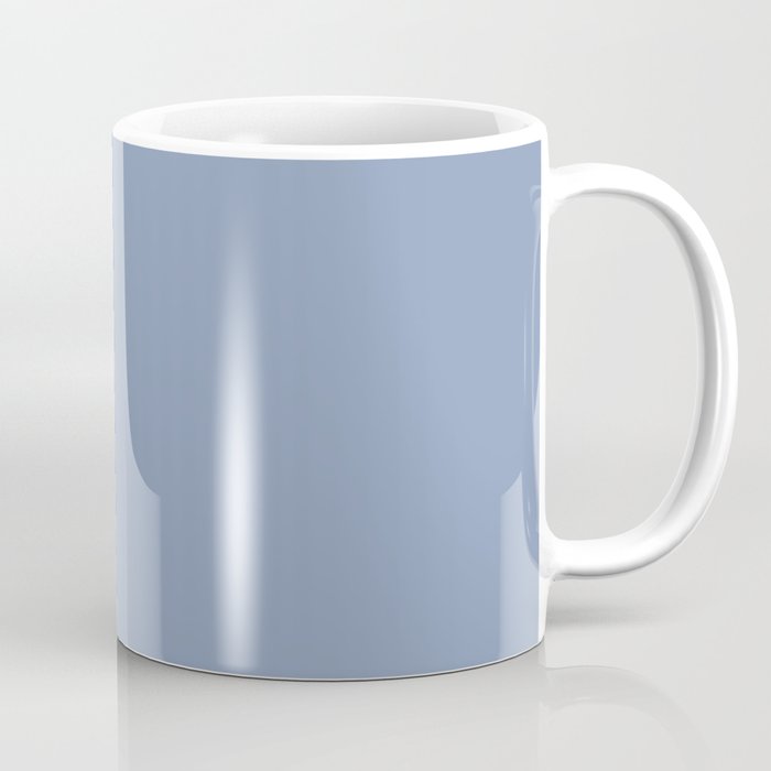 Periwinkle Blue Solid  Coffee Mug Gallery Image 1