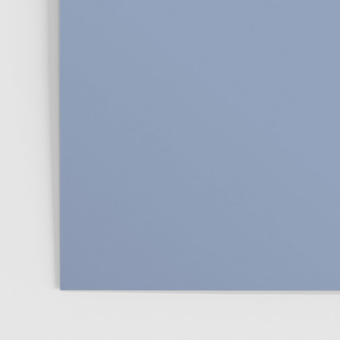 Periwinkle Blue Solid  Poster Gallery Image 3