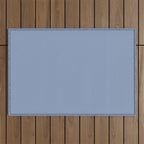 Periwinkle Blue Solid  Outdoor Rug Gallery Image 1