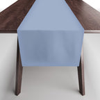 Periwinkle Blue Solid  Table Runner Gallery Image 1
