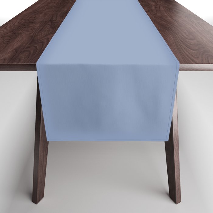 Periwinkle Blue Solid  Table Runner Gallery Image 1