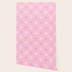 Pink Floral 70s Style Groovy Flowers Wallpaper Gallery Image 2