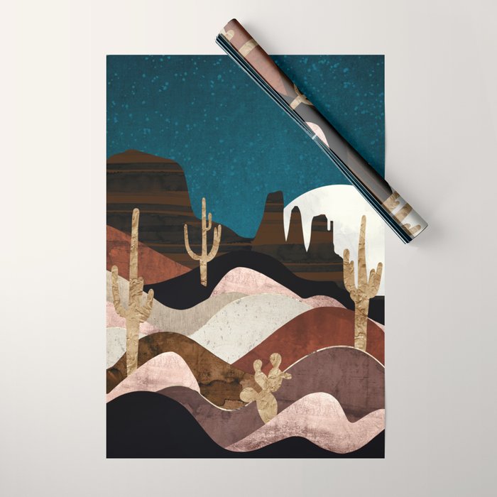 Desert Stars Wrapping Paper Gallery Image 1