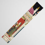 Antique Indian Illustration Princess Mirror Table Runner Gallery Image 3