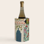 Antique Indian Illustration Princess Mirror Wine Chiller Gallery Image 3