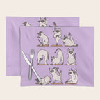 Siamese Cat Yoga Placemat Gallery Image 1