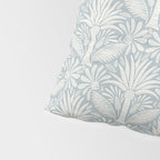 Palm Damask - Coastal Blue Pillow Sham Gallery Image 4