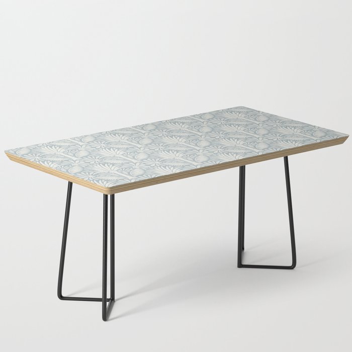 Palm Damask - Coastal Blue Coffee Table Gallery Image 1
