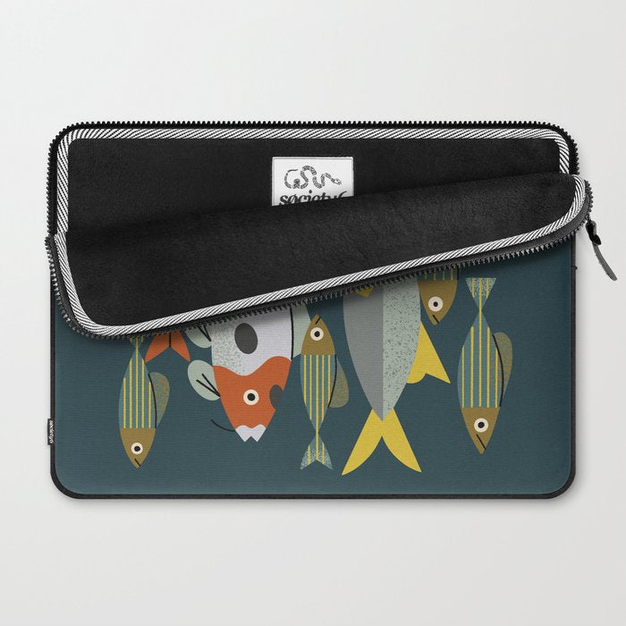 Pond Fishes Laptop Sleeve Gallery Image 2