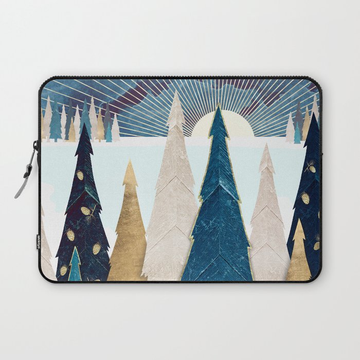 Winter Trees Laptop Sleeve Gallery Image 1