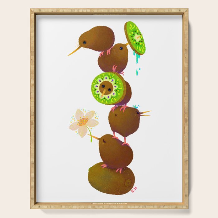 Kiwi Serving Tray Gallery Image 1