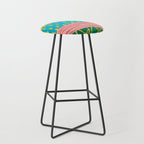 Pop Pattern Collage | PATTERN 10: The Retro Edition Stool Gallery Image 1