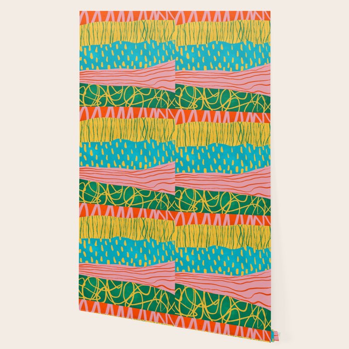Pop Pattern Collage | PATTERN 10: The Retro Edition Wallpaper Gallery Image 2