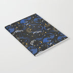 Night sky of stars abstract D Notebook Gallery Image 2