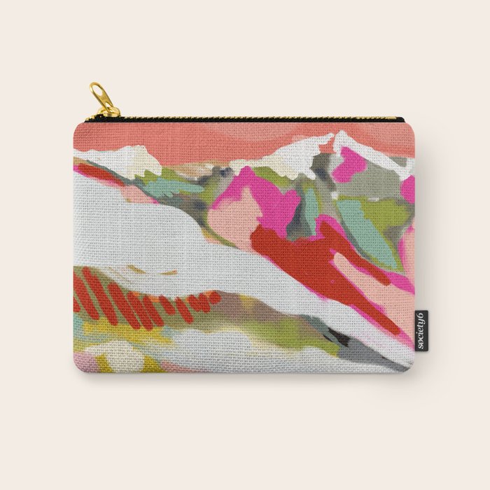 peachy sky Carry All Pouch Gallery Image 1