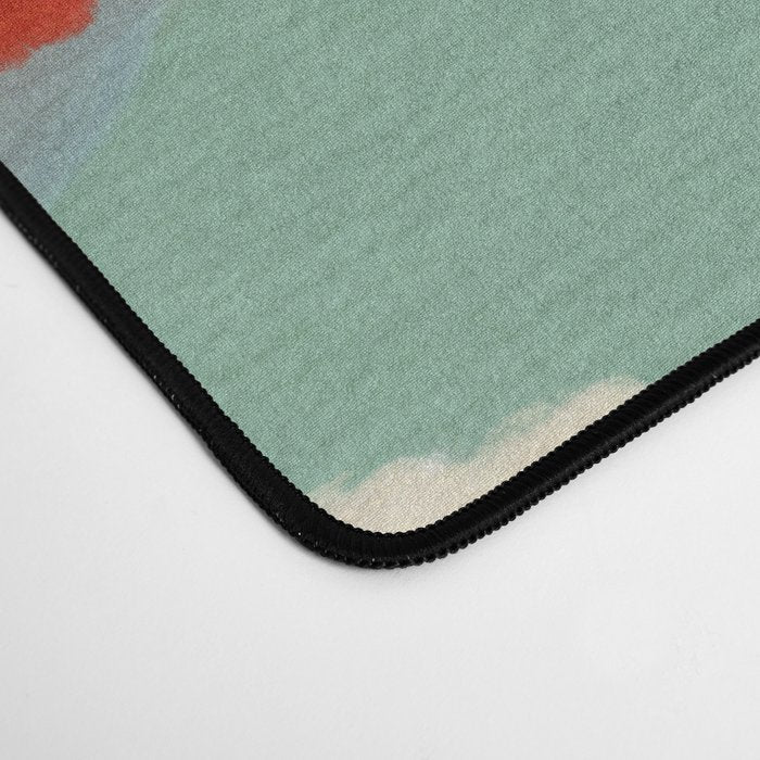 peachy sky Desk Mat Gallery Image 4