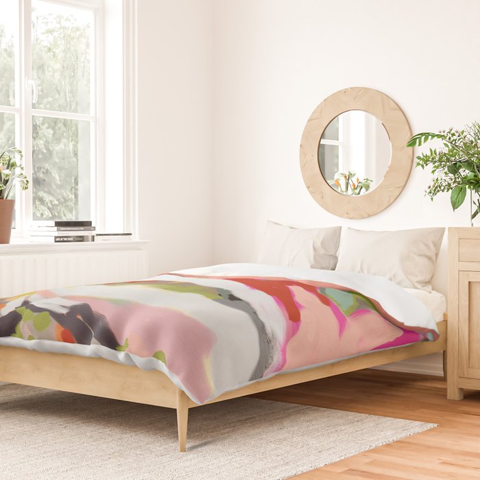peachy sky Duvet Cover Gallery Image 2