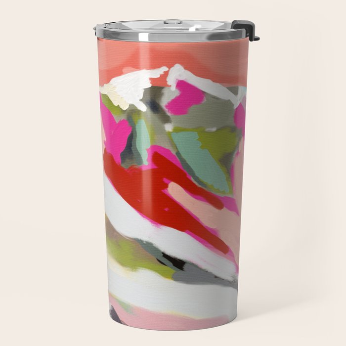 peachy sky Travel Mug Gallery Image 2