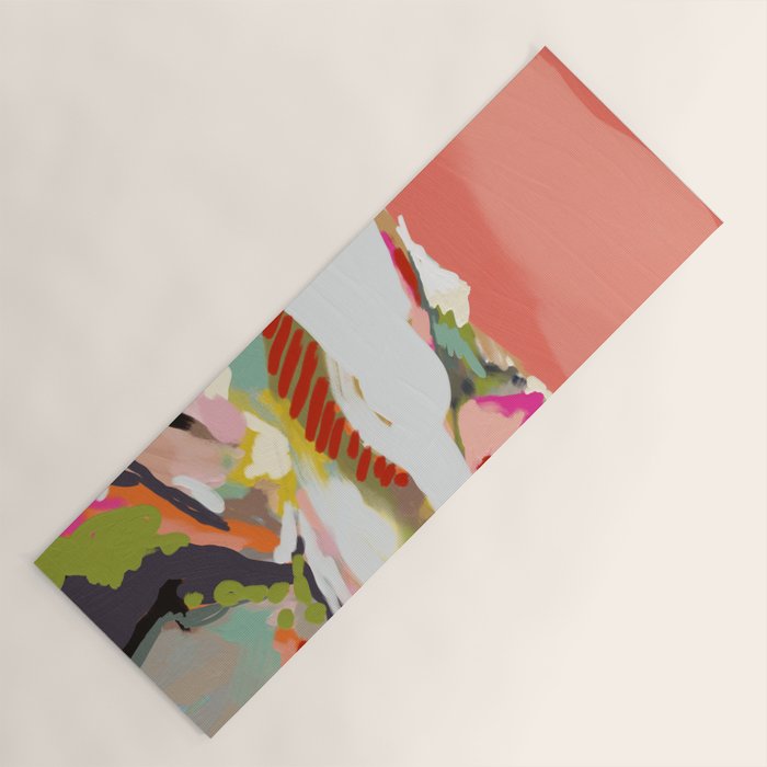 peachy sky Yoga Mat Gallery Image 1