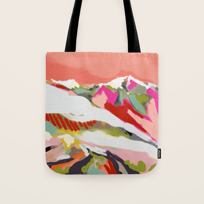 peachy sky Tote Bag Gallery Image 1